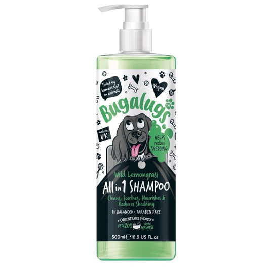 Bugalugs All In One Shed Control Shampoo 500ml